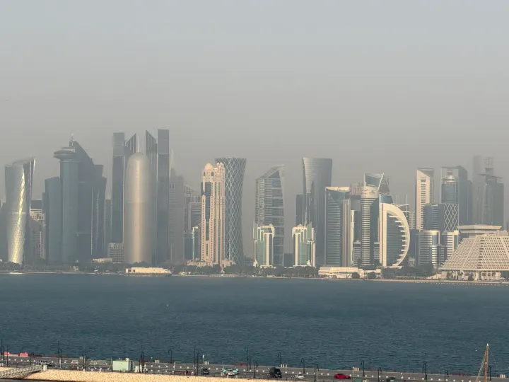 Dohas Skyline an der Corniche