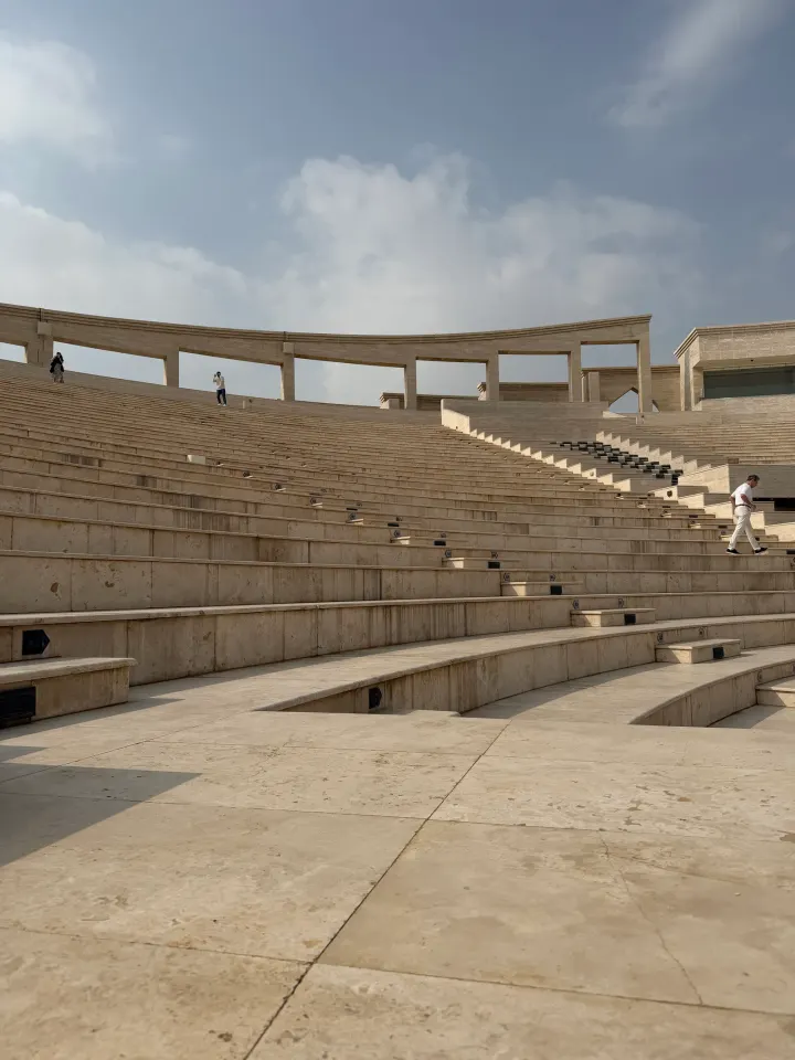 Das Amphitheater im Kulturdorf Katara, Doha