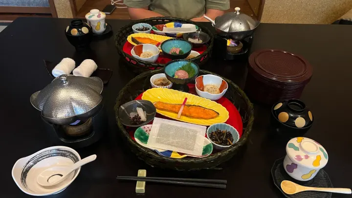 Traditionelles Ryokan-Frühstück, Hakone