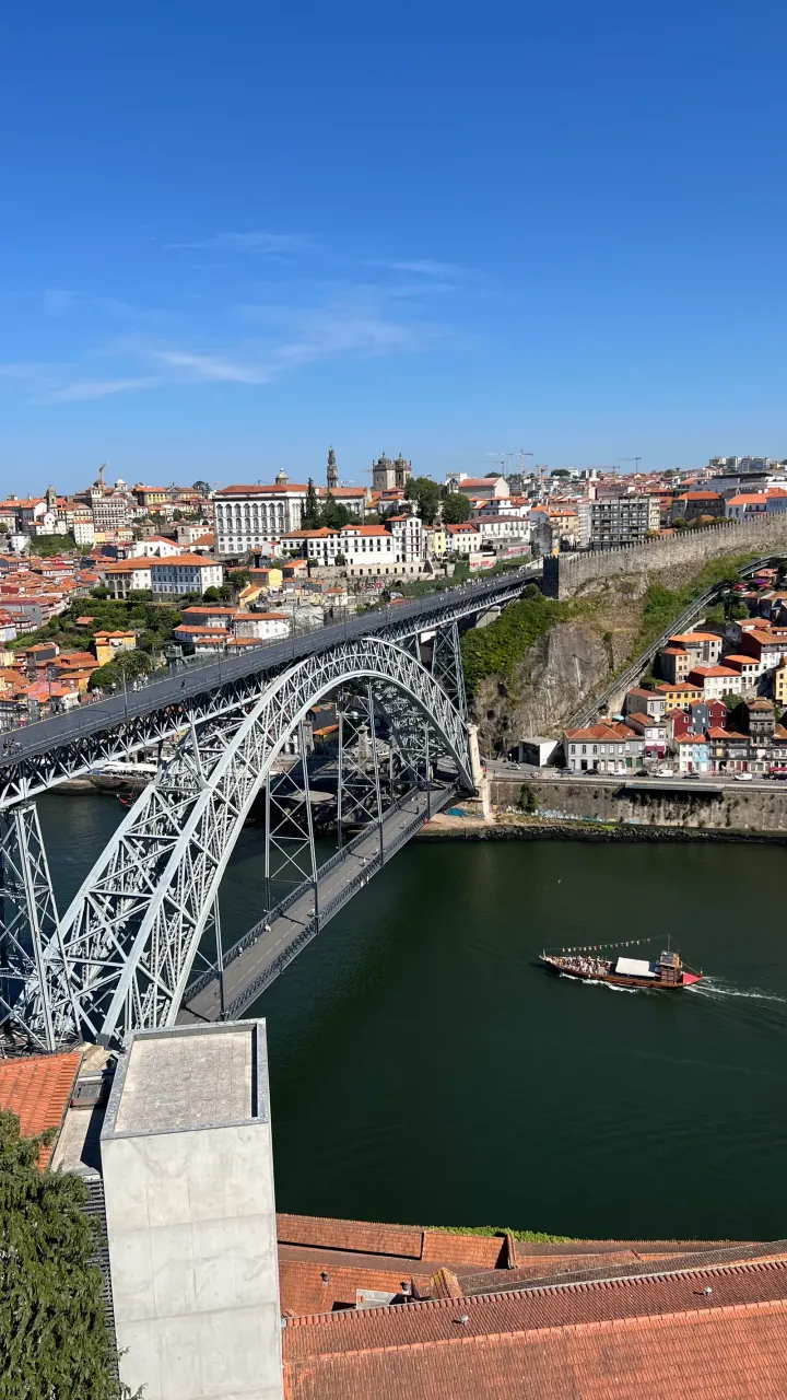 Die Ponte Luís I über den Douro